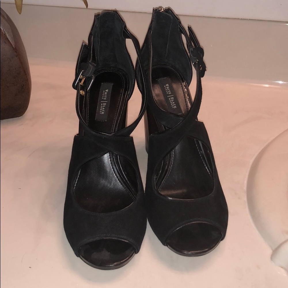 White House Black Market Black Heels